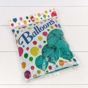 Шарики воздушные из латекса "Пастель" 12"/30см (100 шт.) 2,8г Мятный 1/50 Арт: 12300/12