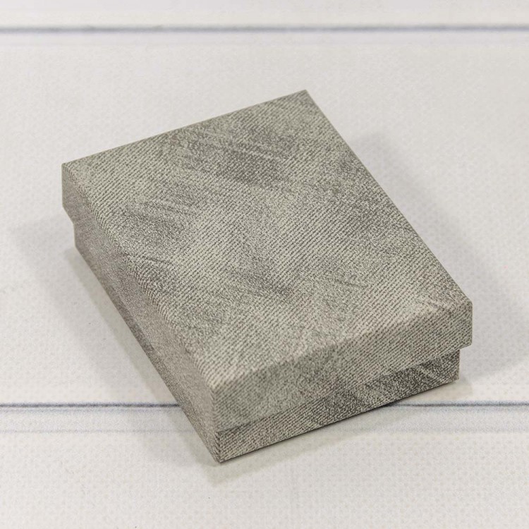 Коробка Прямоугольная 9*7*2,8 Серый 1/12 1/240 Арт: 62379/4