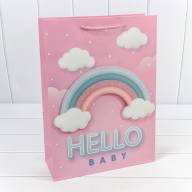 Пакет подарочный с 3D аппликацией &quot;Детский&quot; (микс 319) 30*41,5*12 210г 1/20 1/120 Арт: 000319A - Пакет подарочный с 3D аппликацией "Детский" (микс 319) 30*41,5*12 210г 1/20 1/120 Арт: 000319A