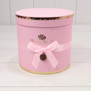 Коробки Цилиндр Набор 1/3 18*17 "Flowers for You" Розовый 1/12 Арт: 720112/171