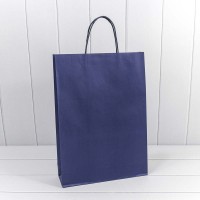 Пакет подарочный Крафт Синий 32*45*10 1/20 1/300 Арт: 000216A/15