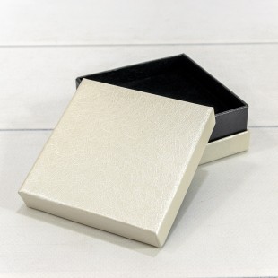 Коробка Квадратная 9*9*3,5 Шампань 1/6 1/120 Арт: 60999/3