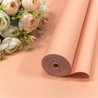 Плёнка 0,59*34м 900г "Корейская" 65мкм Персиковый 1/6 1/12 Арт: 90038/4032